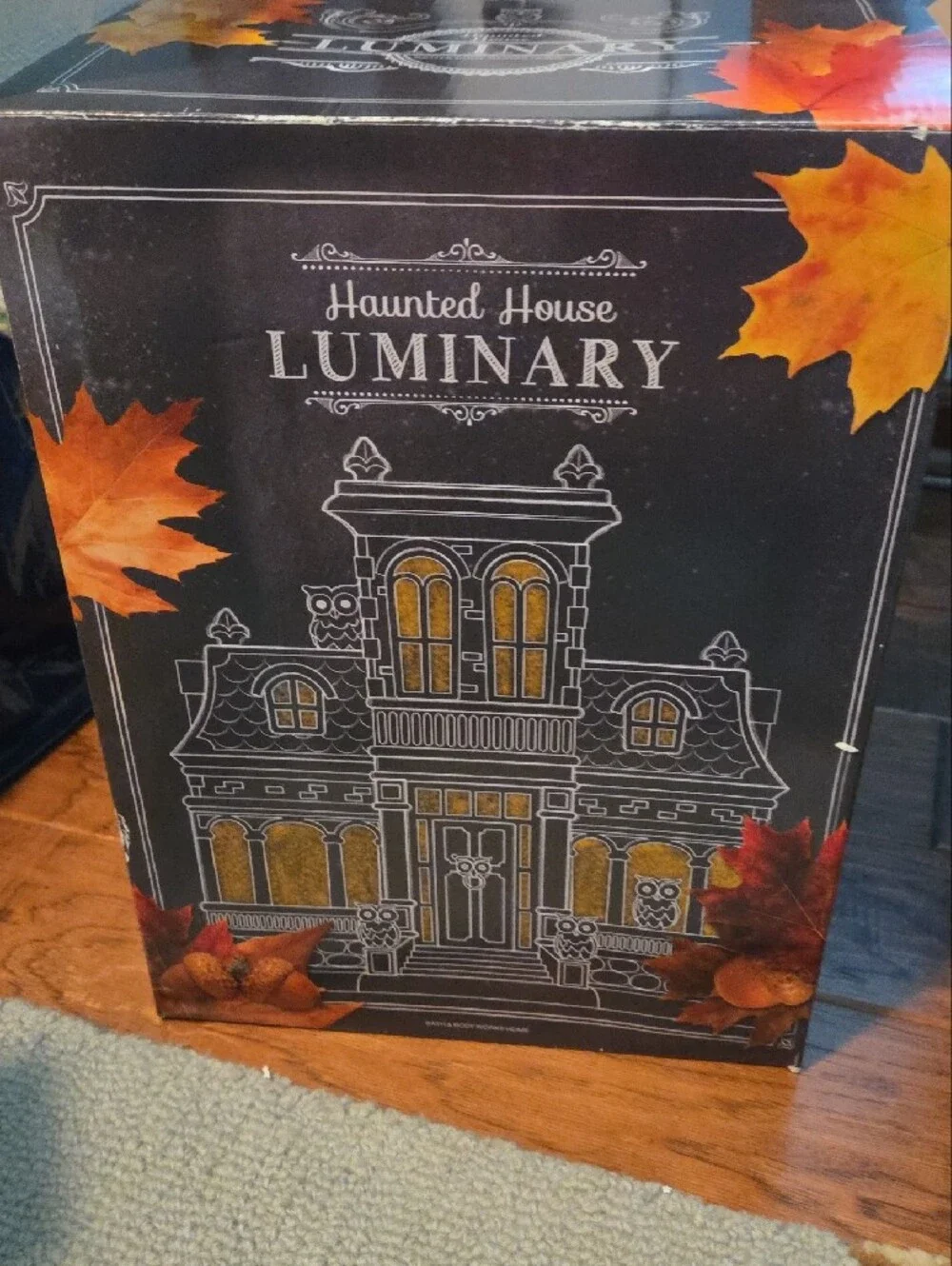 Bath And Body Works Haunted House Luminary